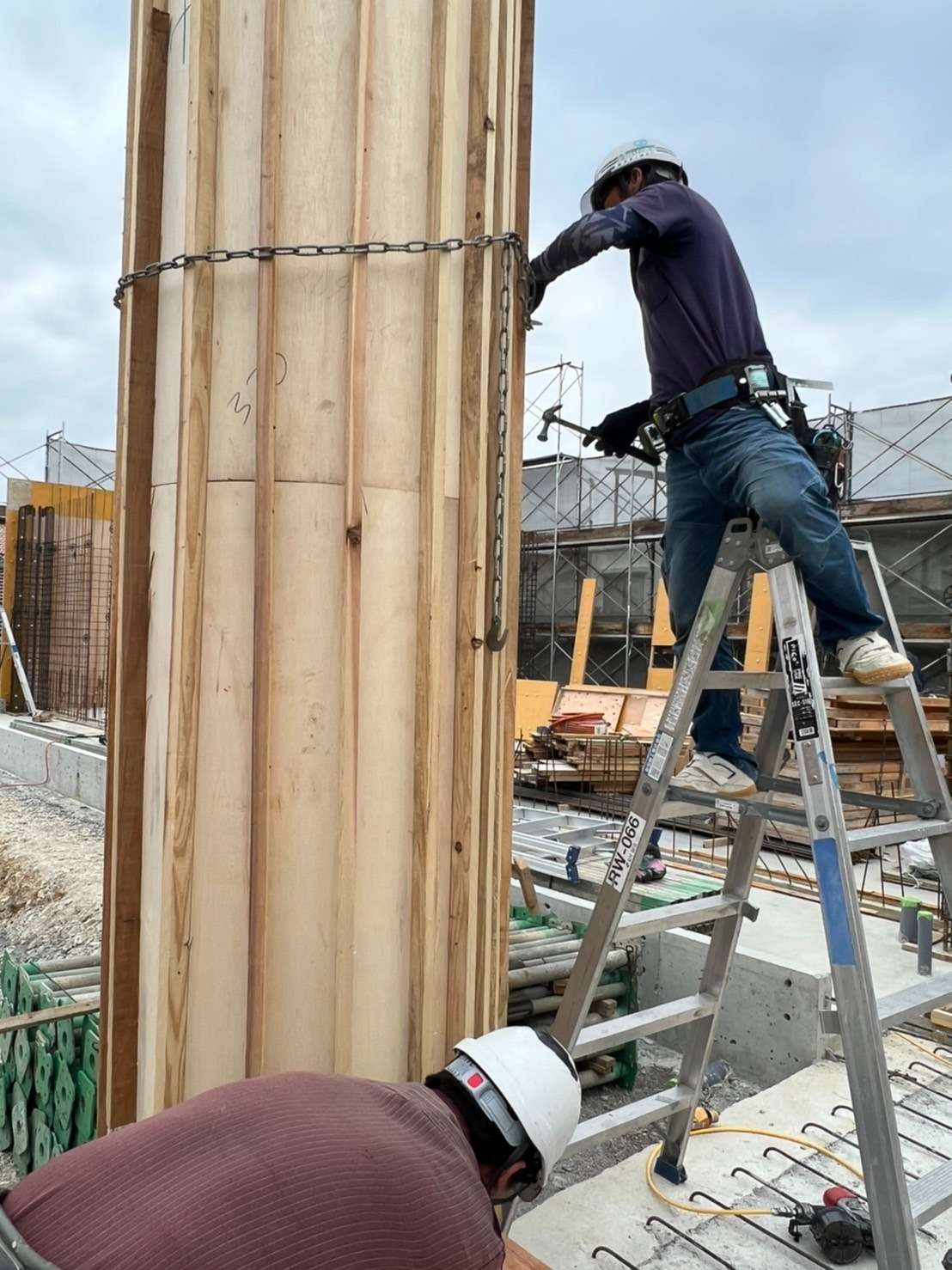 型枠工事職人,現場作業員